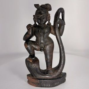 Handcrafted Brown Decorative Statue